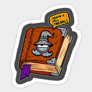 I Know a Spell... Sticker